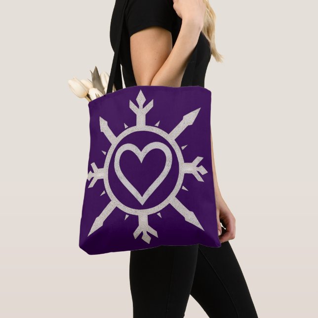 Tote Bolsa "Emblema do Amor" (Close Up)