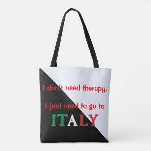 Tote Bolsa Engraçado de Almofada de Mulheres Italianas