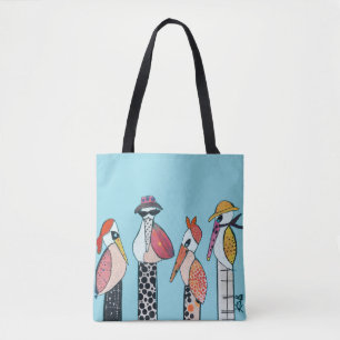 Tote Bolsa Feminina de Pelicano
