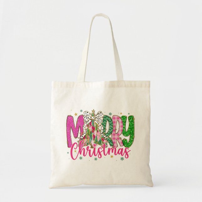 Tote bolsa feminina, presente de Natal (Frente)