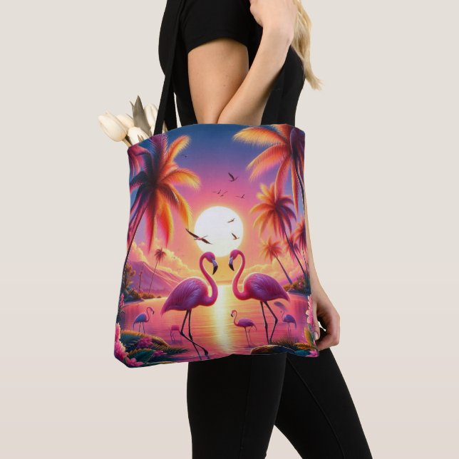 Tote Bolsa Flamingo! (Close Up)