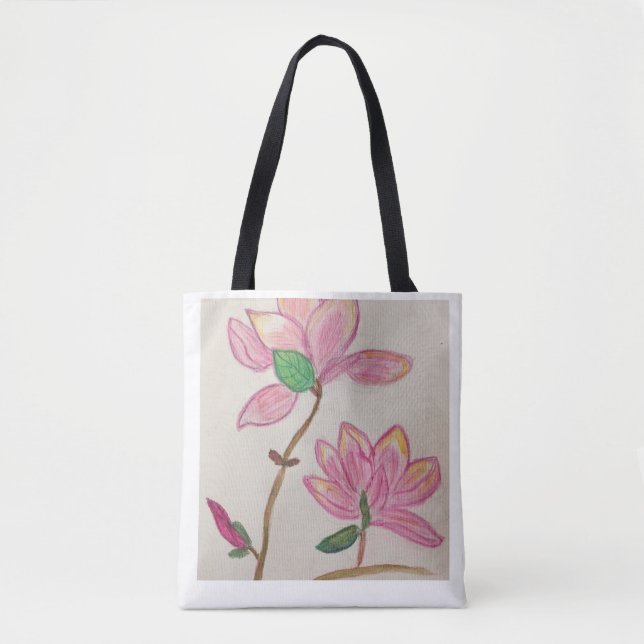 Tote Bolsa Floral (Frente)