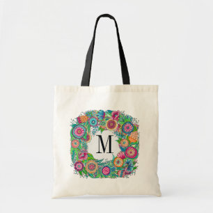 Tote Bolsa Floral bonito