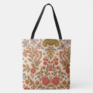 Tote bolsa Flores de Zínnia em artes