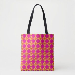 Tote Bolsa Fucsía Diamante