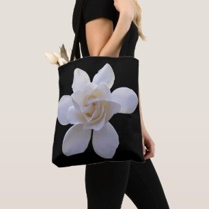 Tote Bolsa - Gardenia em preto