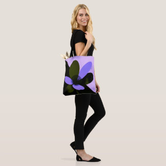 Tote Bolsa Grande de Moda Floral Abstrata Ousada