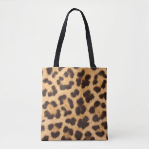 Tote Bolsa Grande Estampa Animal Impressão Leopardo