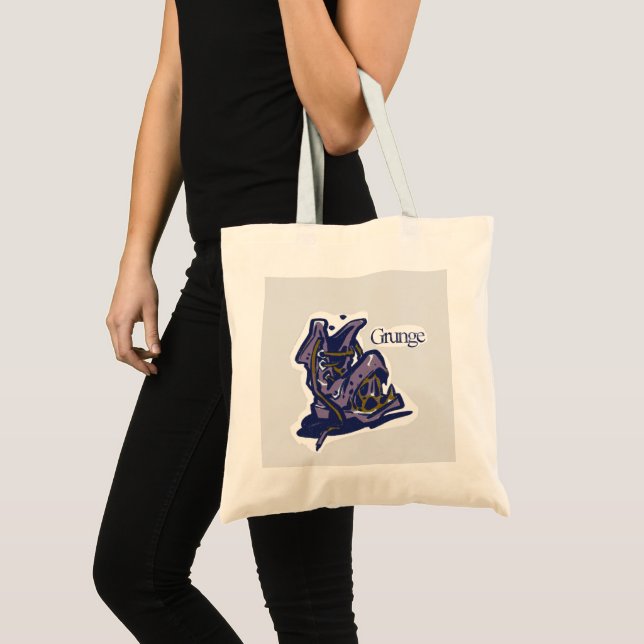 Tote Bolsa Grunge (Frente (produto))