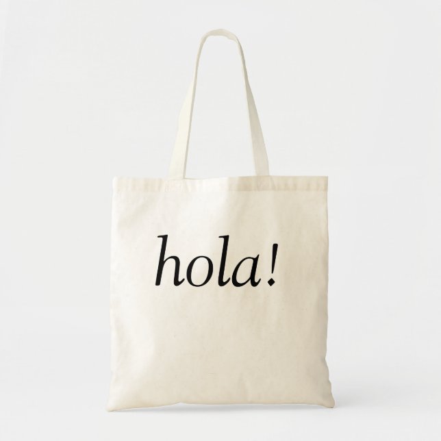 Tote Bolsa Hola para Casamentos Despedidas de Solteira  (Frente)