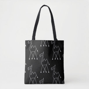 Tote Bolsa Impressão de Camel