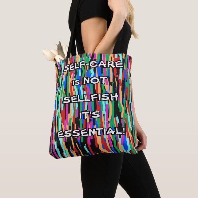 Tote Bolsa inspiracional (Close Up)