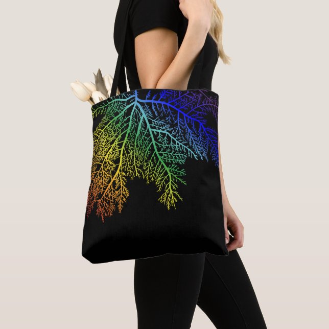 Tote Bolsa inspirada no Oceano do Orgulho LGBT (Close Up)