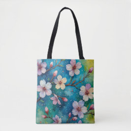 Tote Bolsa Japonês Flower Art Sakura