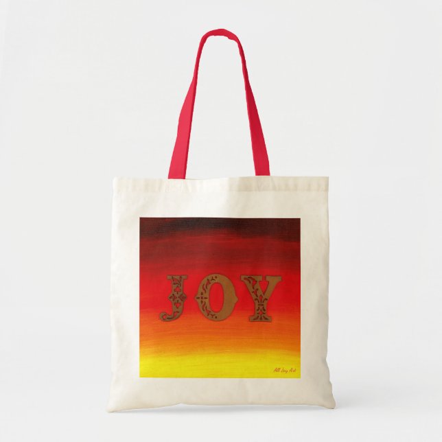 Tote Bolsa - "JOY" por All Joy Art (Frente)