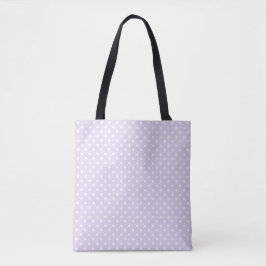 Tote Bolsa Laranja Pontilhada de Lavanda | Bolsa Retro