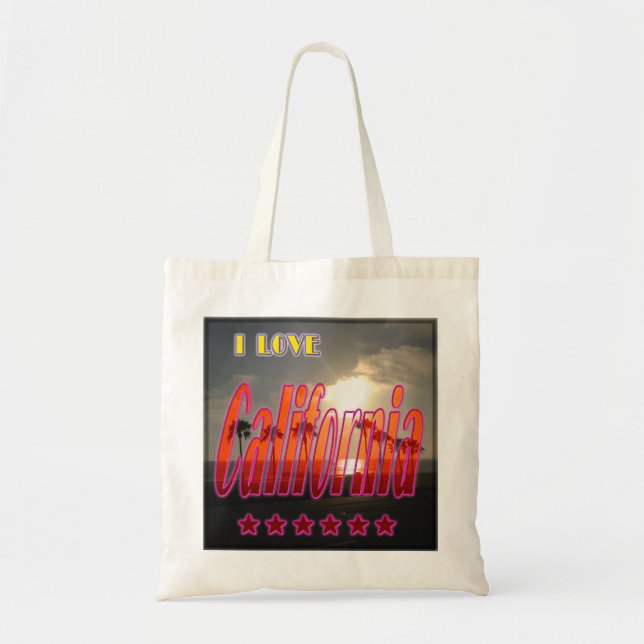 Tote Bolsa "Lovely California 3" (Frente)