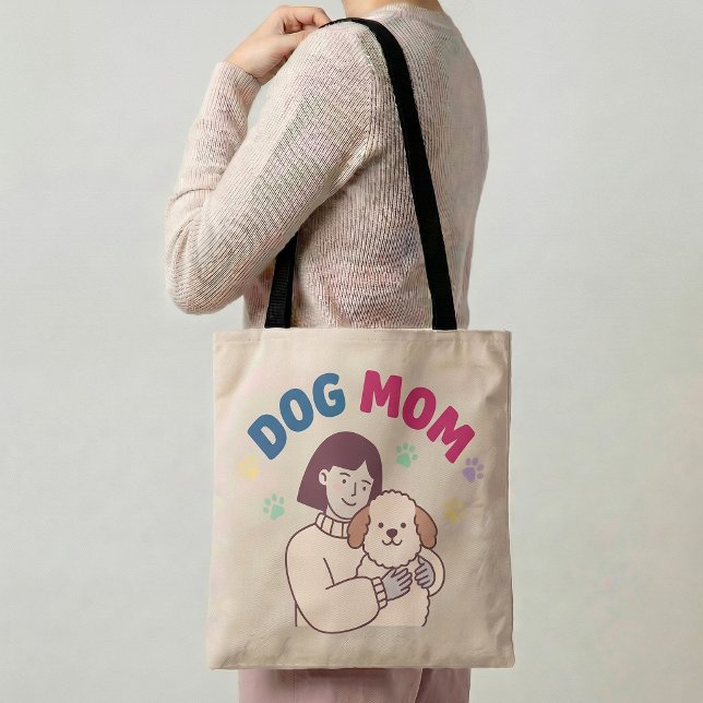 Tote Bolsa Mãe de Cachorro Presente Divertido para Aman (Criador carregado)