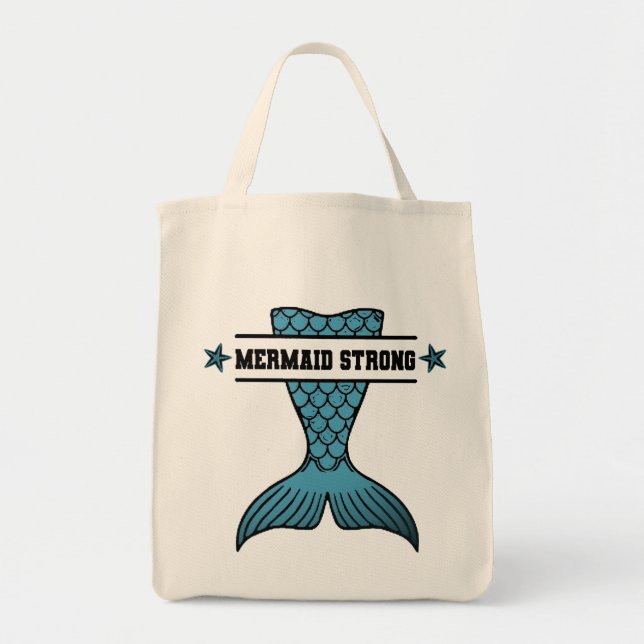 Tote Bolsa Mermaid Strong (Frente)