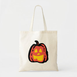 Tote Bolsa Minimalista Colorida e Ousada para o Hallowe