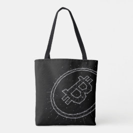 Tote Bolsa Minimalista de Bitcoin