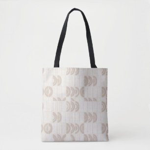 Tote Bolsa Minimalista Escandinava com Estampa Geométri