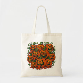 Tote Bolsa Monstrous Pumpkin Horde Trick-or-Treat