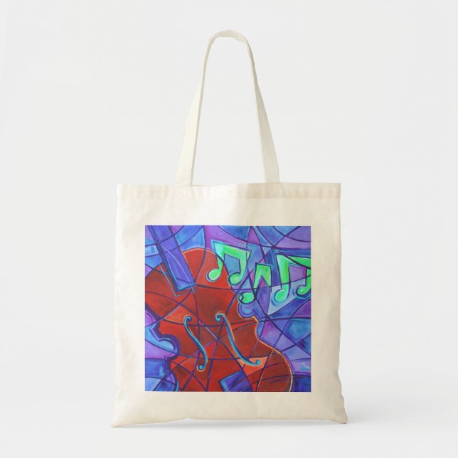 Tote Bolsa Mosaico de Música (Frente)