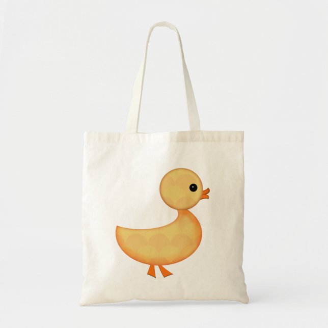 Tote Bolsa Multiuso Pequeno Patinho (Frente)