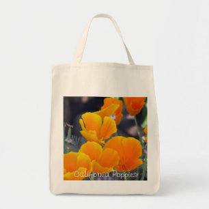 Tote Bolsa orgânico de Poppies da Califórnia