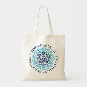 Tote Bolsa para a coroação 2023 - Azul