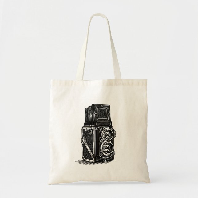 Tote Bolsa para câmera TLR (Frente)
