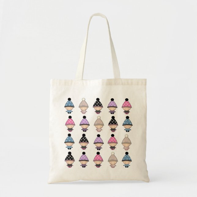 Tote Bolsa para Nova Mãe Muitos Bebês (Frente)