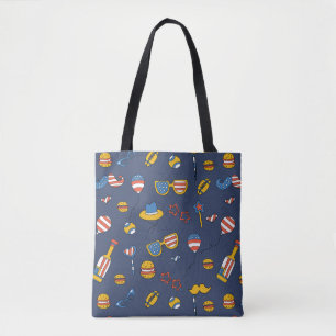 Tote BOLSA Patriótico dos EUA