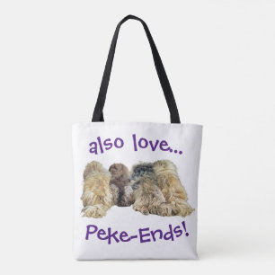Tote Bolsa Pekingese, incluindo os Peke-Ends!