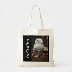 Tote Bolsa Personalizada da Coruja Branca