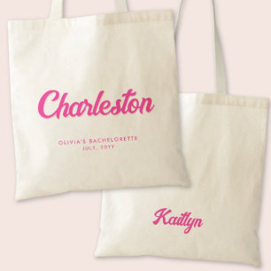 Tote Bolsa Personalizada da Festa de solteira do Charle