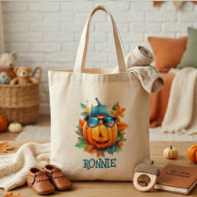 Bolsa Personalizada de Abóbora de Outono para Cria