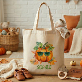 Tote Bolsa Personalizada de Abóbora de Outono para Cria