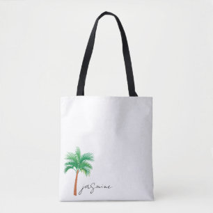 Tote Bolsa Personalizada Grande com Alça de Corda, Prai