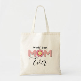 Tote Bolsa Personalizada Melhor Mãe do Mundo Presente
