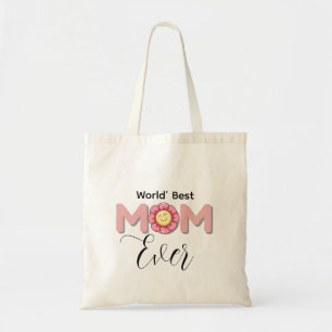 Tote Bolsa Personalizada Melhor Mãe do Mundo Presente