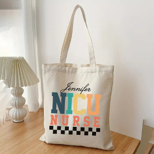 Tote Bolsa personalizada para enfermeira da UTIN, Prese
