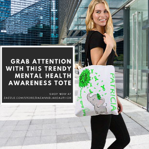 Tote Bolsa Personalizada para Sensibilização para a Saú