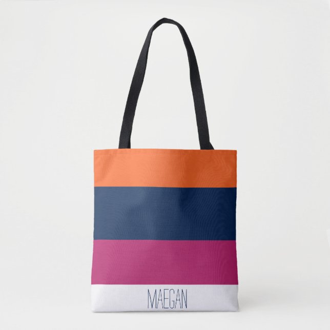 TOTE BOLSA PERSONALIZADO COLORIDO (Frente)