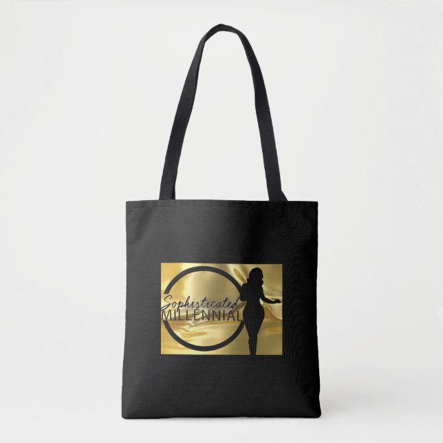 Tote Bolsa por um milênio sofisticado (Frente)