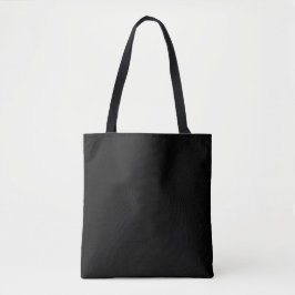 Tote Bolsa Preta Minimalista de Luxo