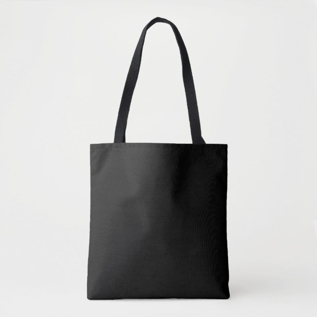 Tote Bolsa Preta Minimalista de Luxo (Frente)