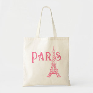 Tote Bolsa Retrô Torre Eiffel de Paris