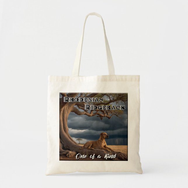 Tote Bolsa Rhodesian Ridgeback “One of a Kind” (Frente)